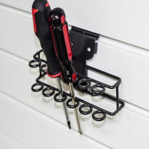 Garage Slatwall - Screwdriver Rack