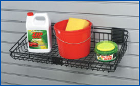 Garage Slatwall 12" x 24" Basket