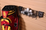 Garage Slatwall - Golf Accessory Holder