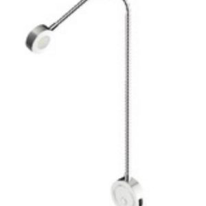 Flex Light with USB Port, Chrome